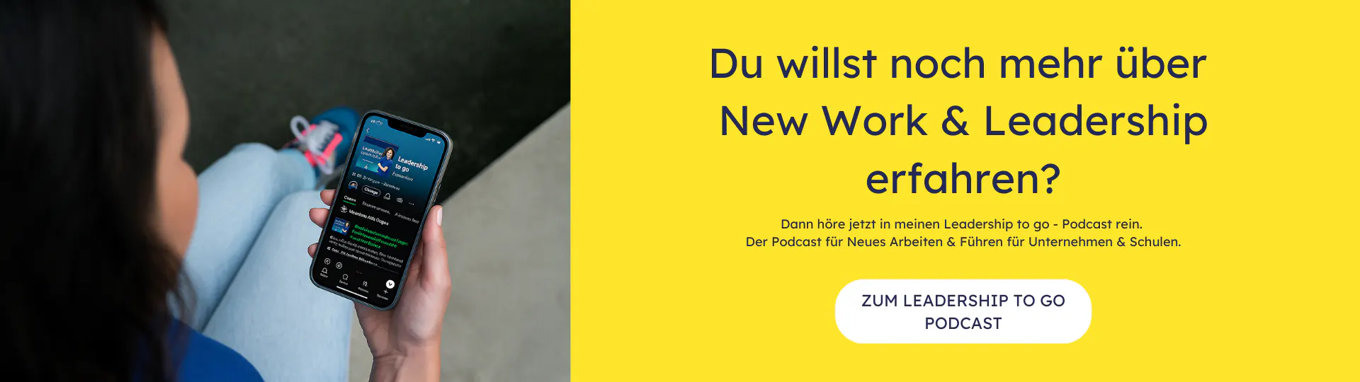 Herausforderungen von Führungskräften: In meinem Leadership to go Podcast teile ich viele Impulse für dich als Führungskraft. Jetzt reinhören.