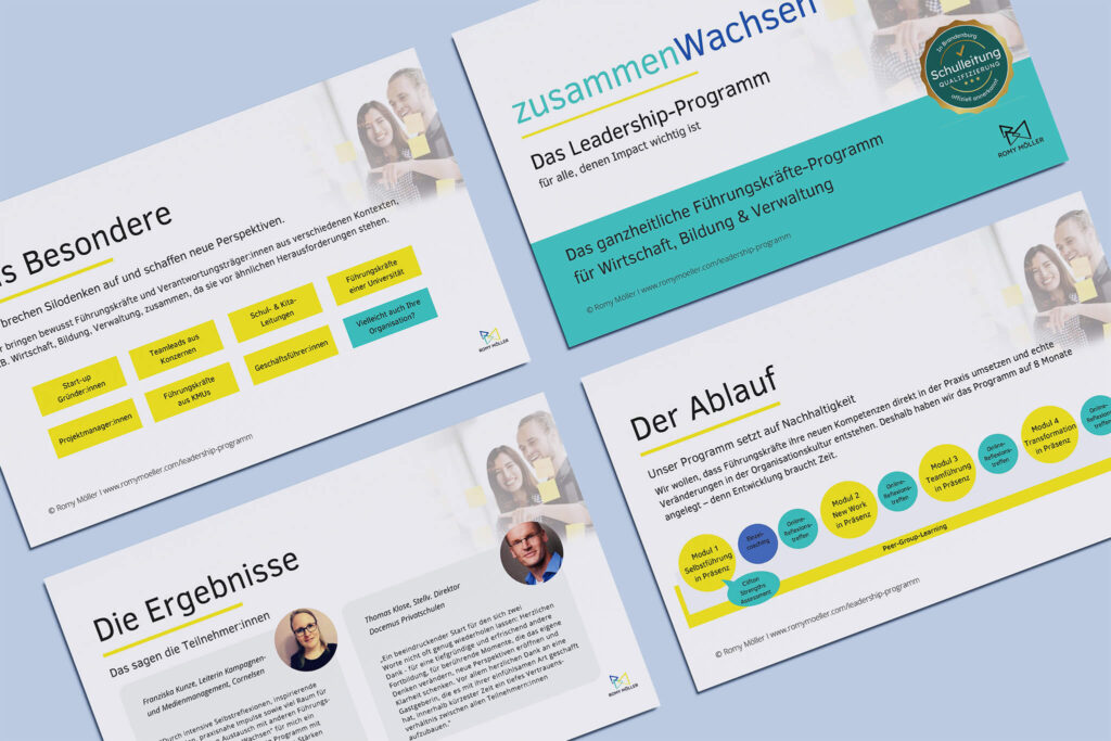 Flyer Leadership Programm Vorschau